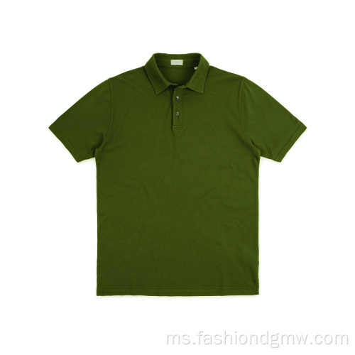 T-shirt Polo Golf Custom Cepat warna kosong kering